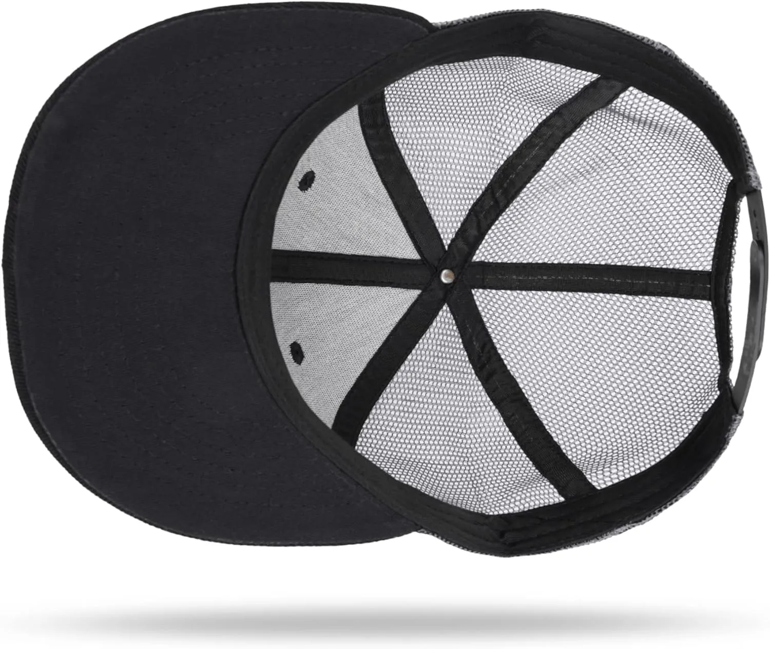 American Flag Snapback Hats - Flat Bill Brim Hat for Men Women - Breathable & Adjustable Fit for Casual Wear