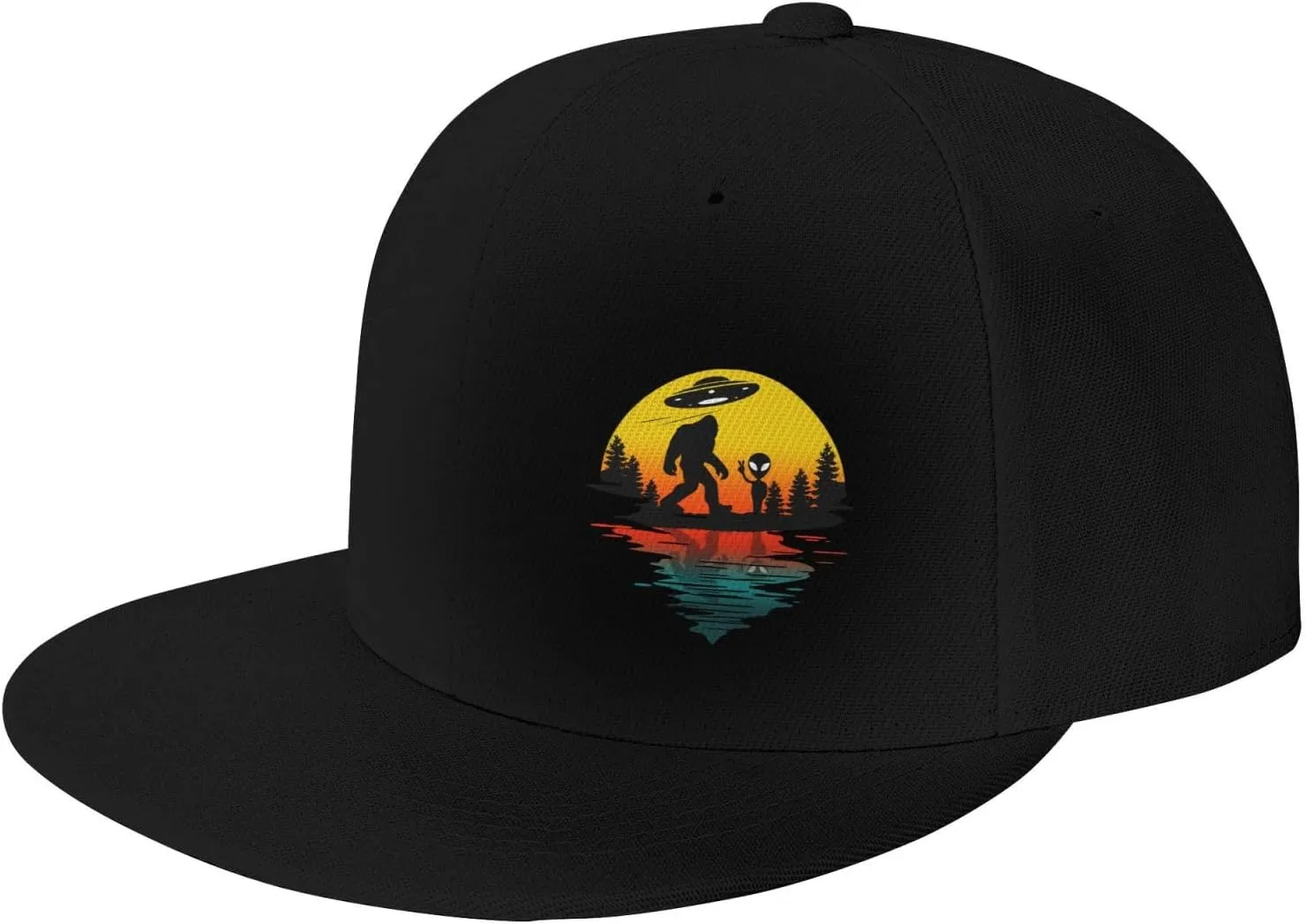 Baseball Caps for Men Women Adjustable Flat Brim Hat Classic Hip Hop Hat Dad Hat Running Sun Hats