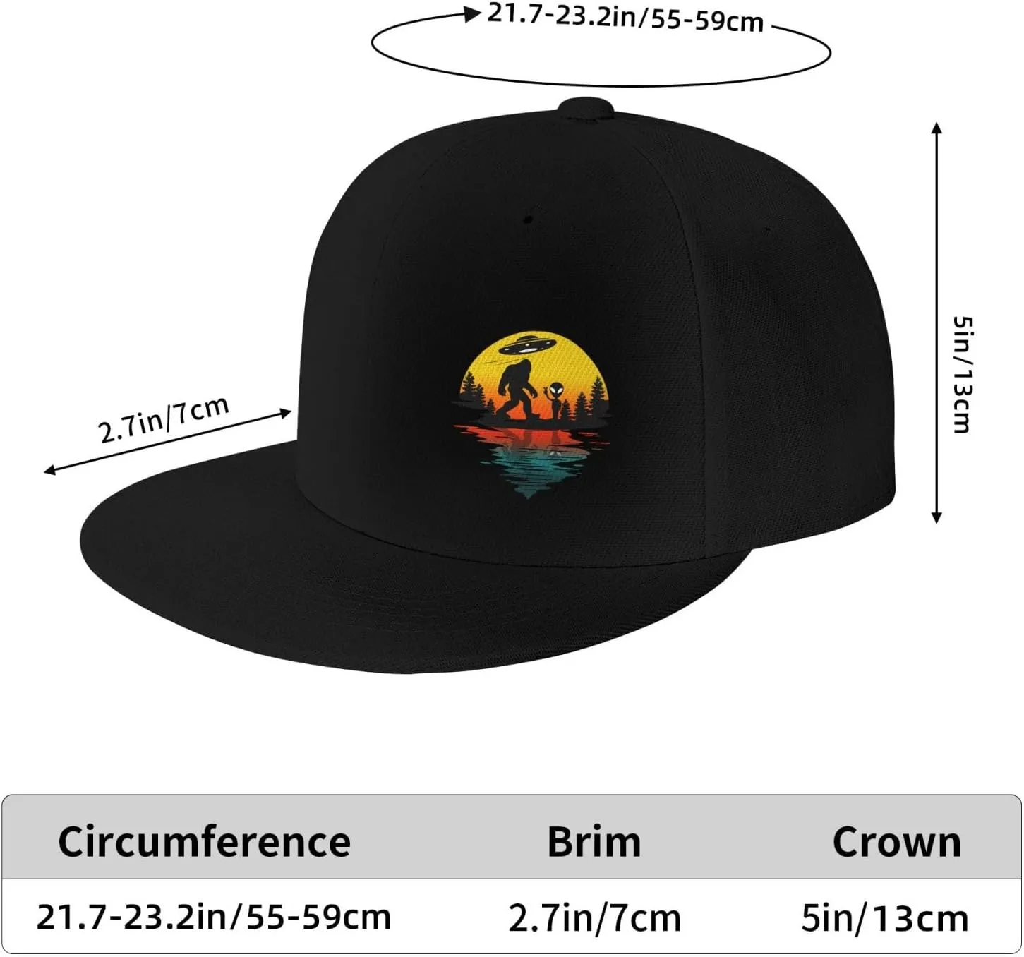 Baseball Caps for Men Women Adjustable Flat Brim Hat Classic Hip Hop Hat Dad Hat Running Sun Hats