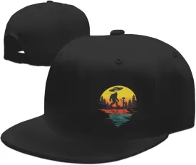 Baseball Caps for Men Women Adjustable Flat Brim Hat Classic Hip Hop Hat Dad Hat Running Sun Hats