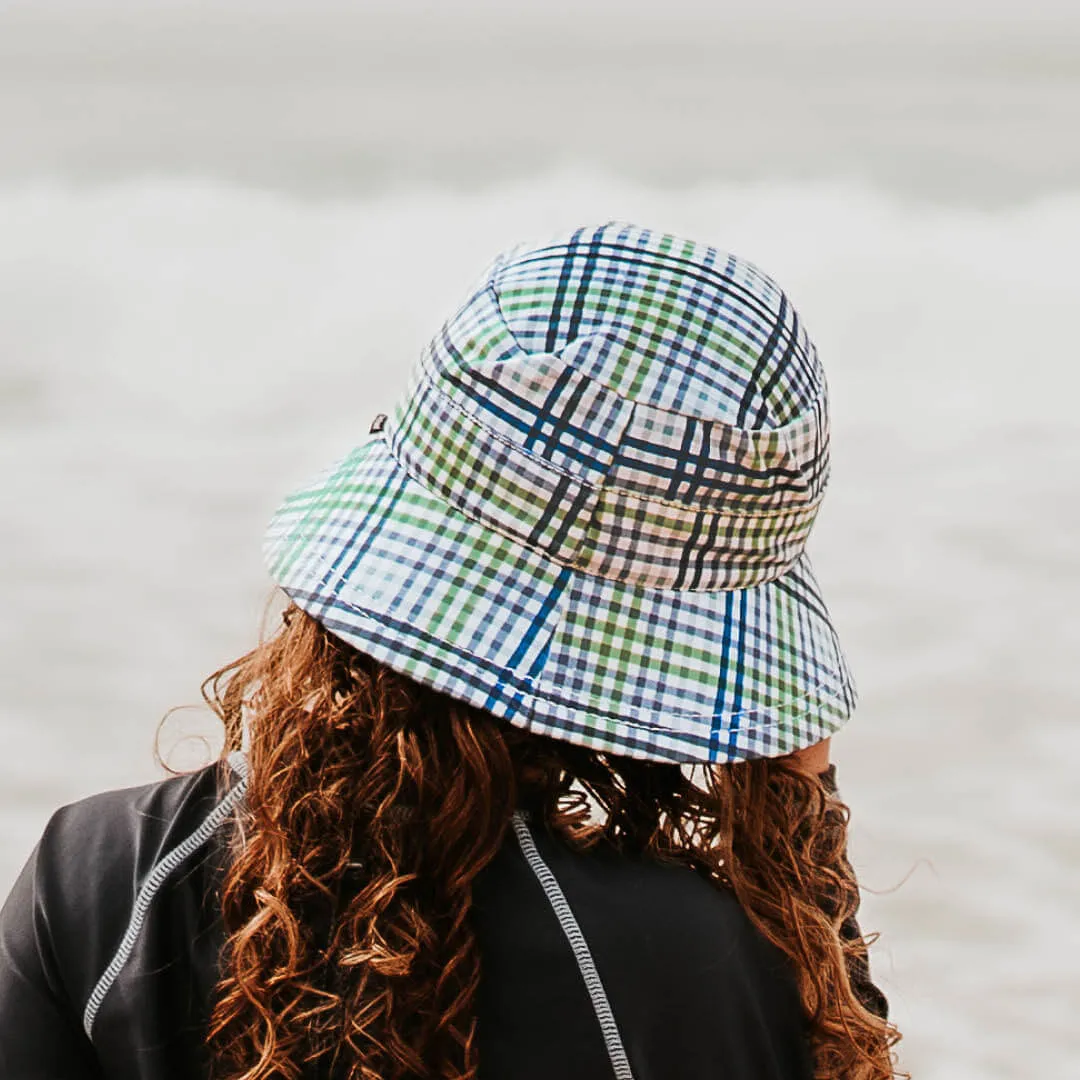 Bedhead Check Swim Bucket Hat