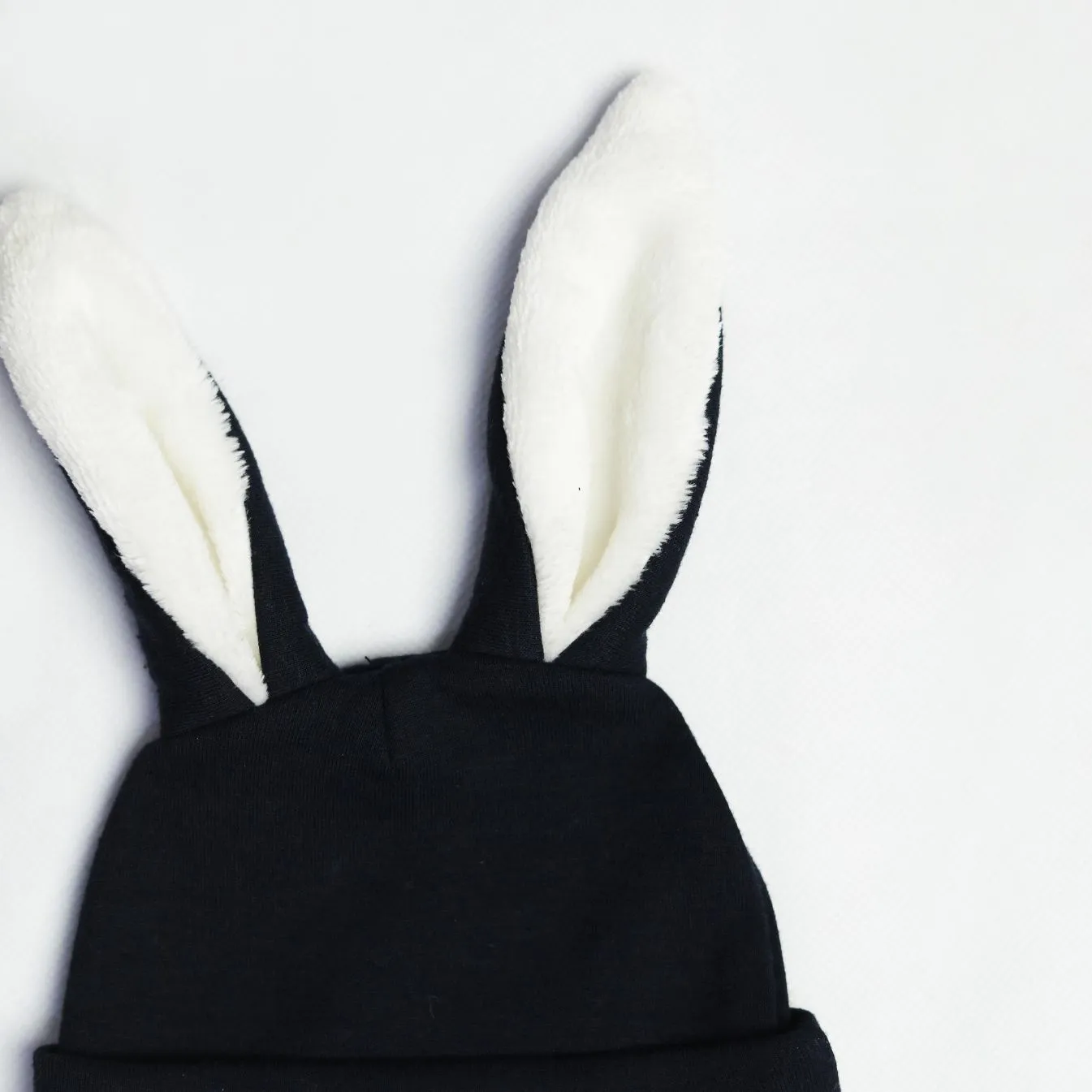 Bunny Ear Fleece Baby Caps