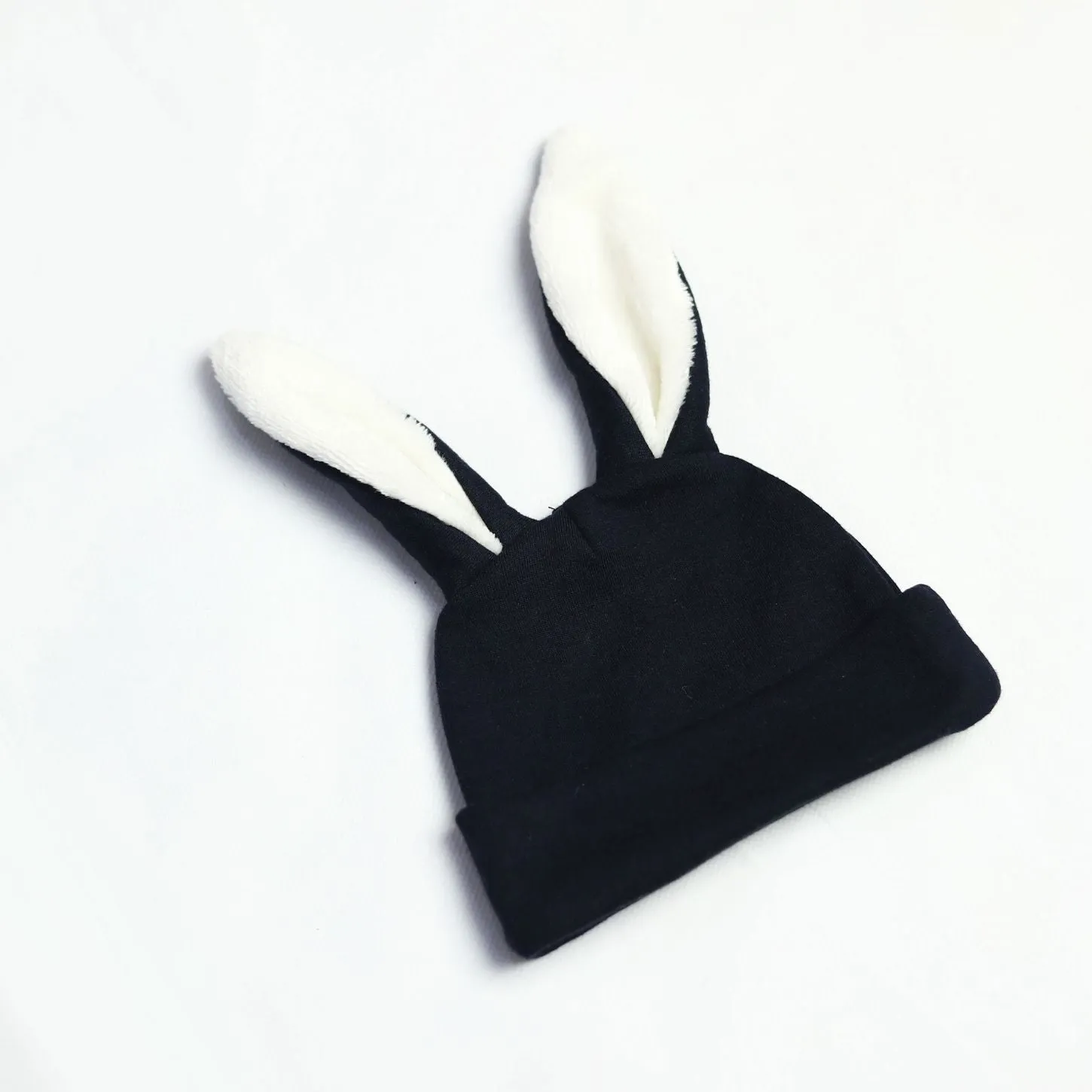 Bunny Ear Fleece Baby Caps