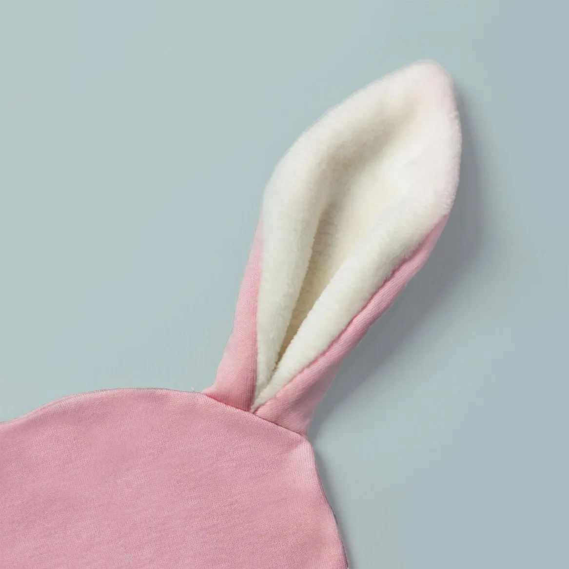 Bunny Ear Fleece Baby Caps