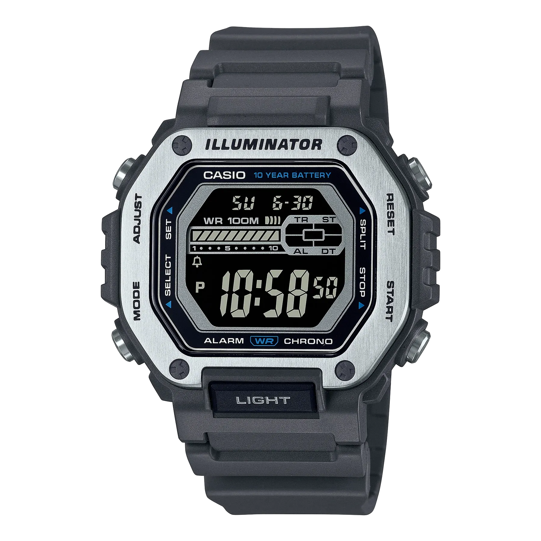 Casio Sports 10Yr Battery Unisex MWD110H-8B