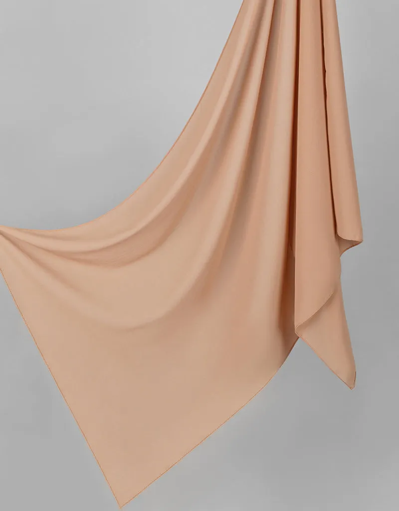 Chiffon Shawl - Shades of Brown