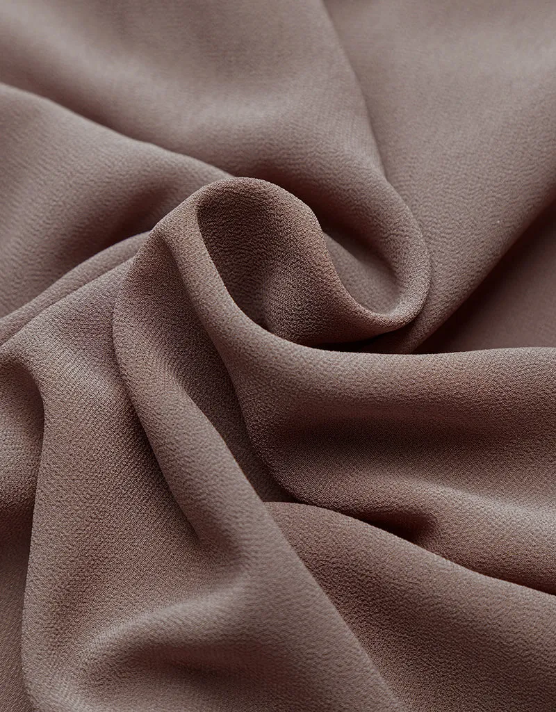Chiffon Shawl - Shades of Brown