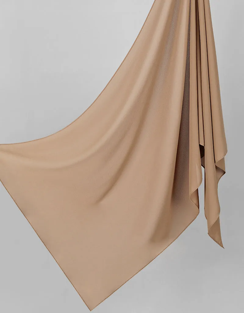 Chiffon Shawl - Shades of Brown