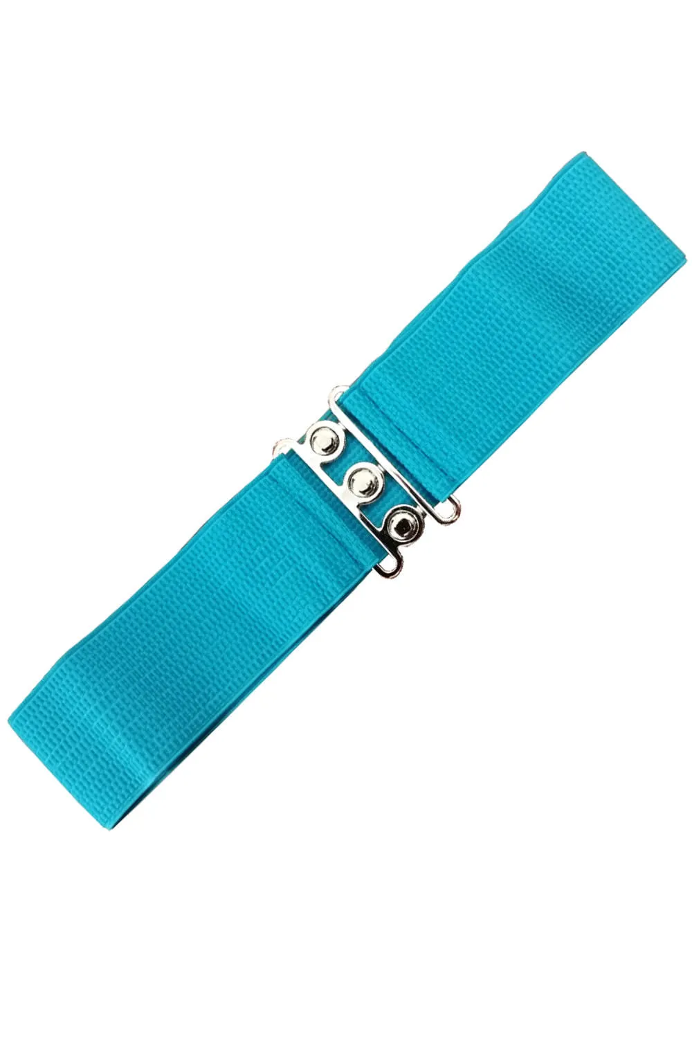 Elastic Waist Belt in Teal by Banned Apparel