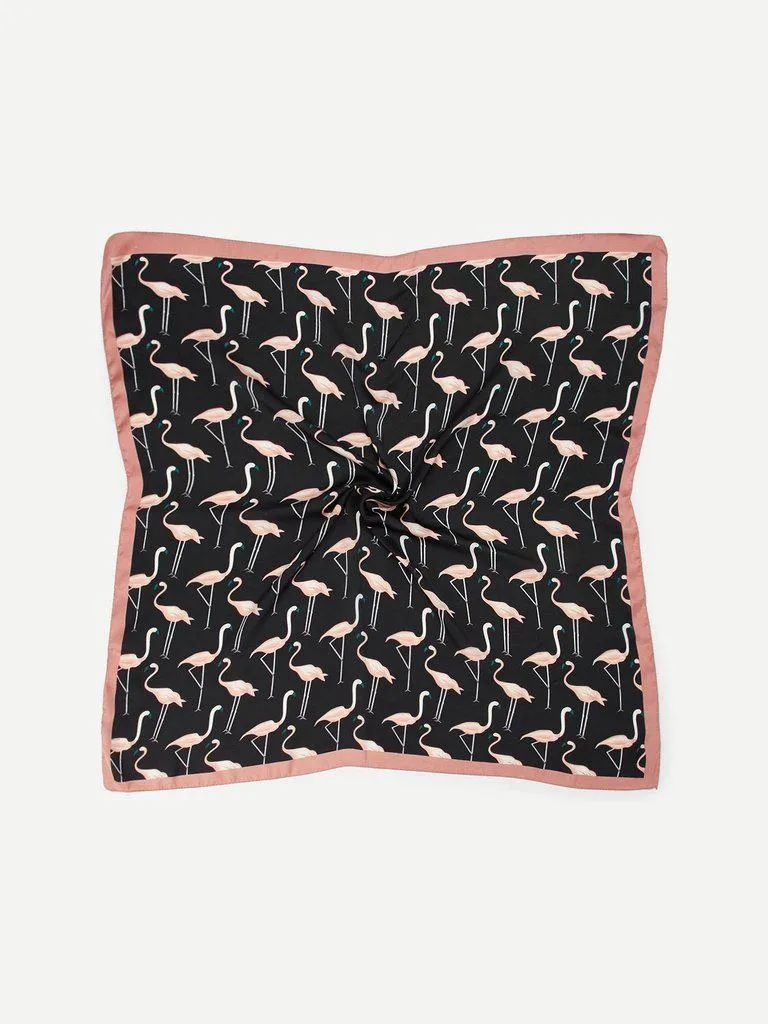 Flamingo Print Bandana