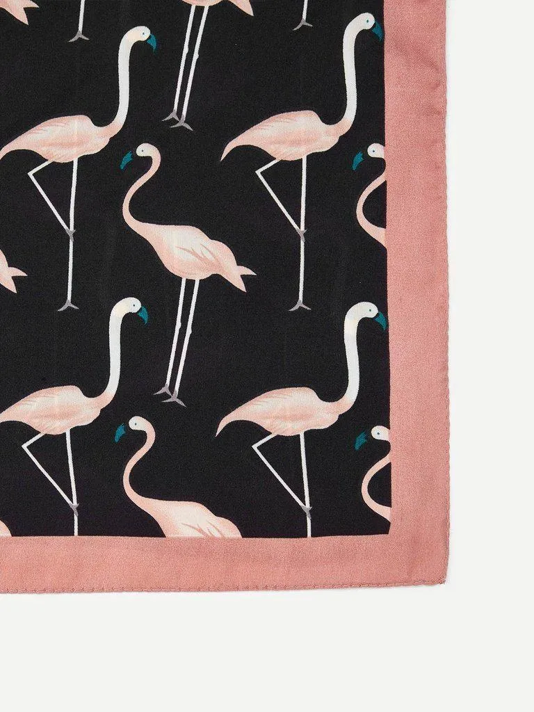 Flamingo Print Bandana