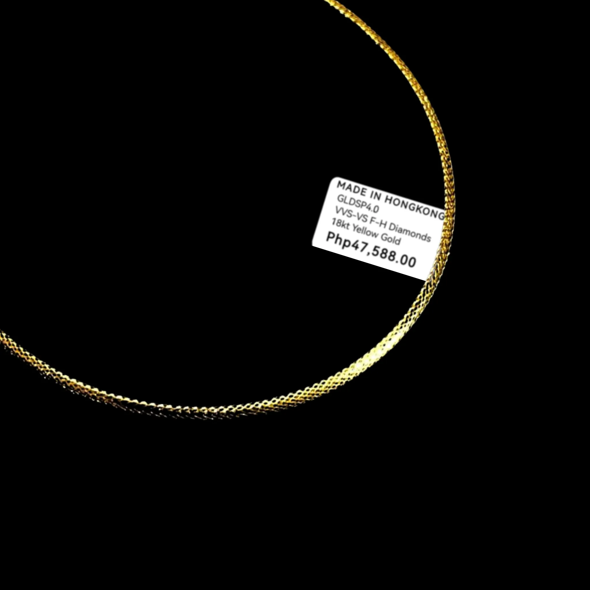 #GOLD2024 | 18K Golden Omega Soft Mesh Chain Classic Wear Necklace 16”