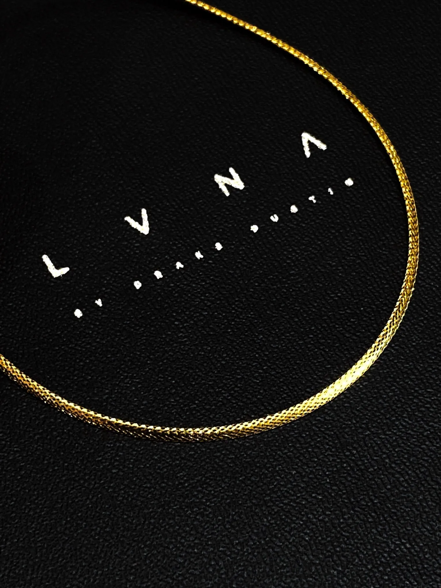 #GOLD2024 | 18K Golden Omega Soft Mesh Chain Classic Wear Necklace 16”