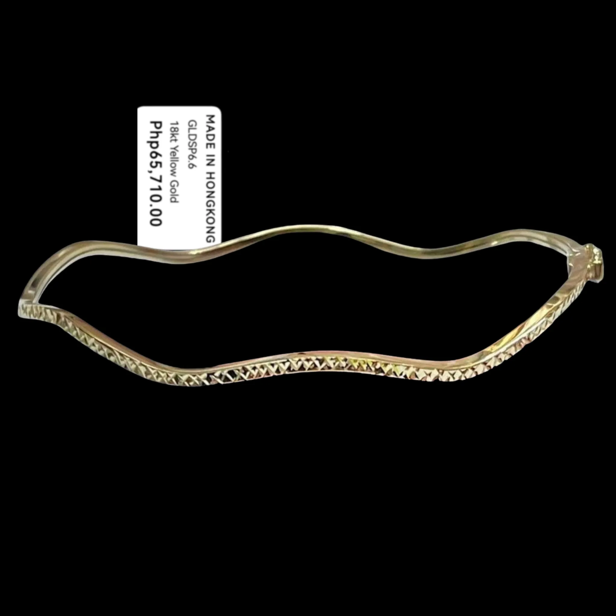 #GOLD2024 | 18K Golden Twist Bracelet