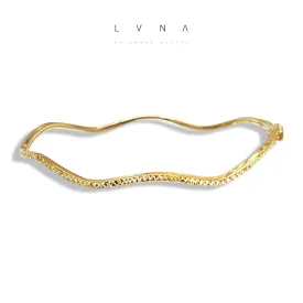 #GOLD2024 | 18K Golden Twist Bracelet