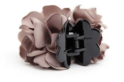 Handmade wild Rose Clamp Twin Flower/Floral Hair Jaw Claw Clip Accessories