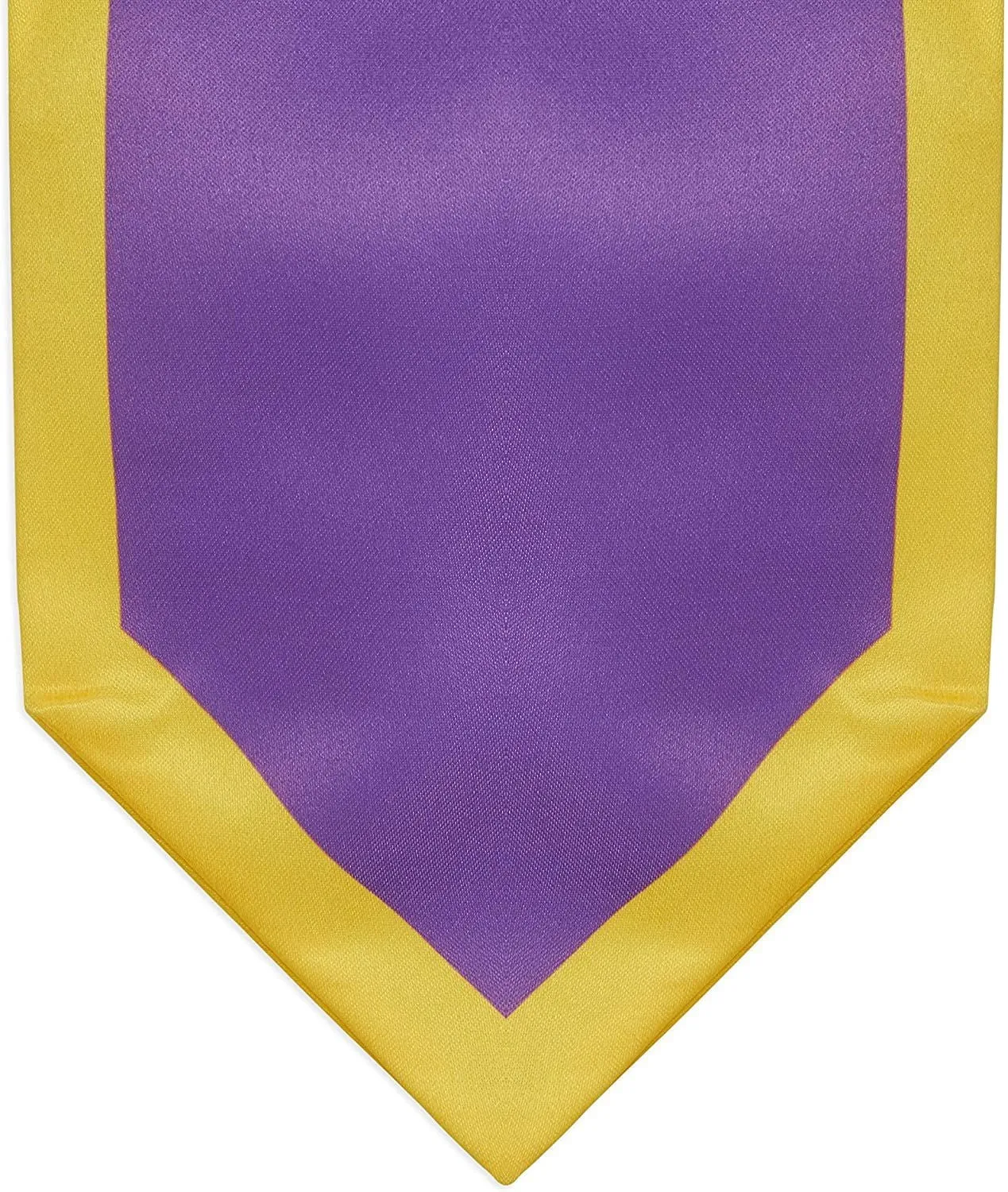 Honors Graduation Stoles for 2023 Graduates, Purple and Gold Sash (72 In, 2 Pack)