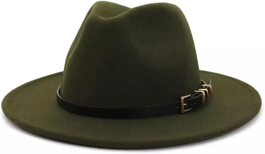 Jazz Hats Men's Tweed Bowler Hat Jazz Hat for Women and Men