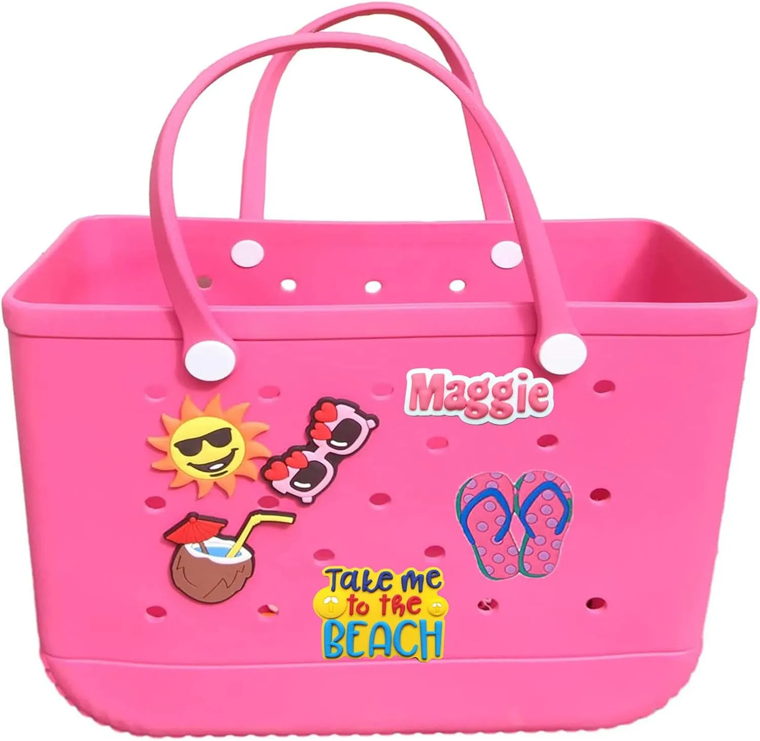 Lckaey Organizer Accessory Compatible with Rubber Bags Accessories PVC Rubber Inserts Charms for Bogg Bag Totes Y064Figure 23