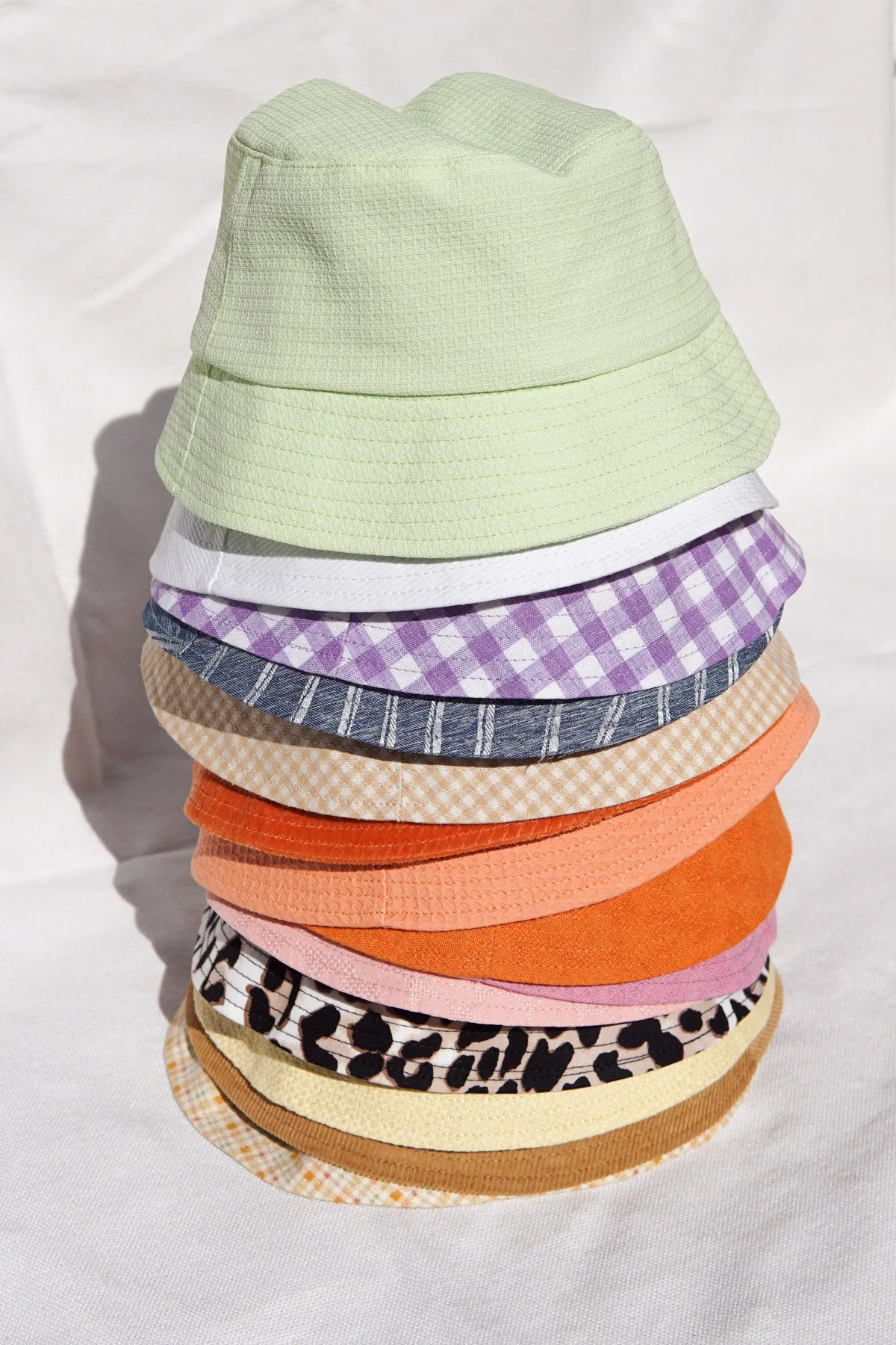 Lime bucket hat