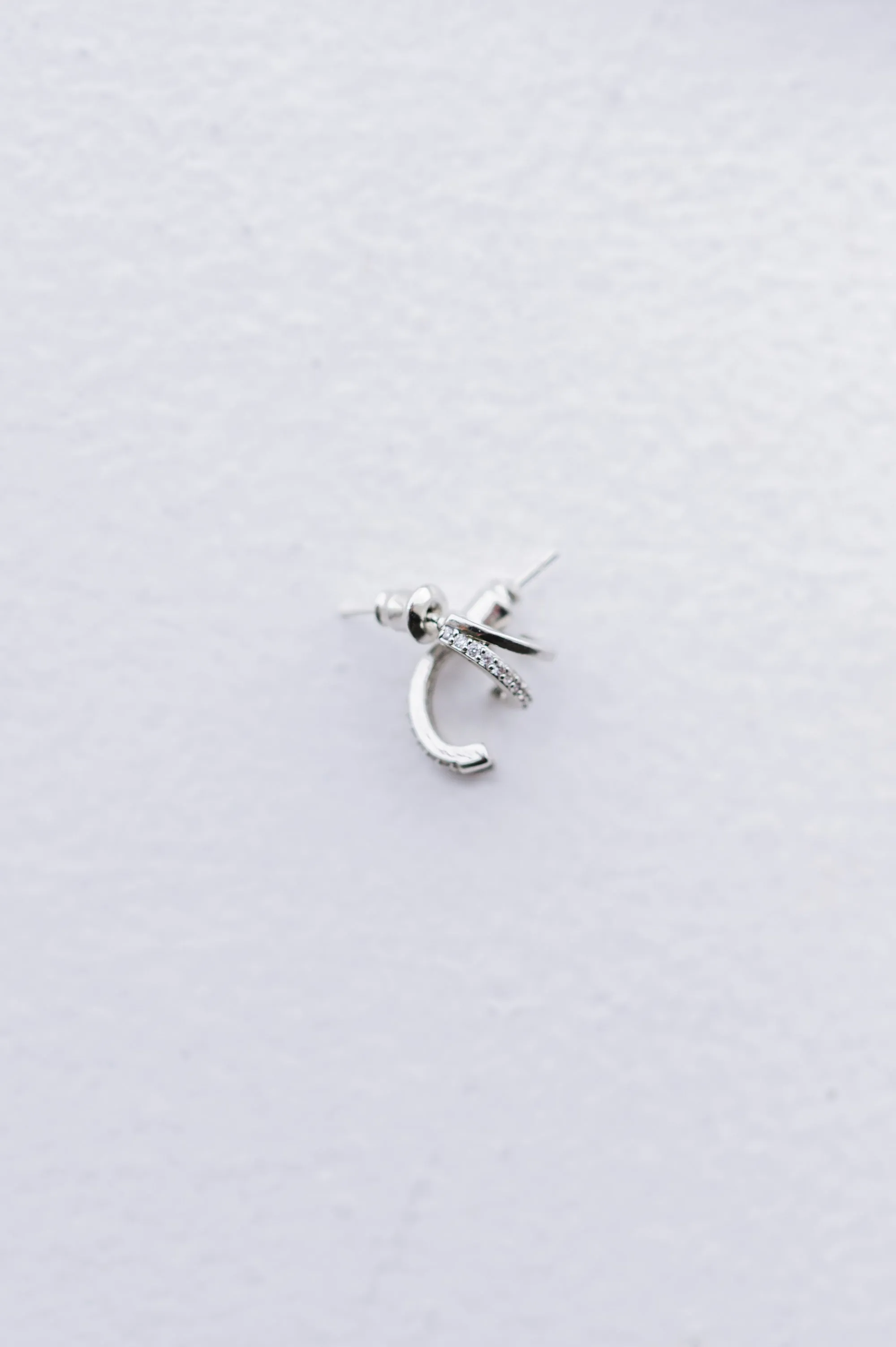 Lucy Earrings in Silver