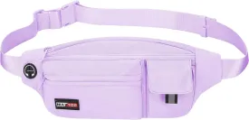 MAXTOP Large Crossbody Fanny Pack Running Travel Belts for Women Men,Water Resistant Belt Bag for Fitness Yoga Jogging Hiking Dog Waliking,Running Accessories Waist Pack Passport Bag Fits All Phones