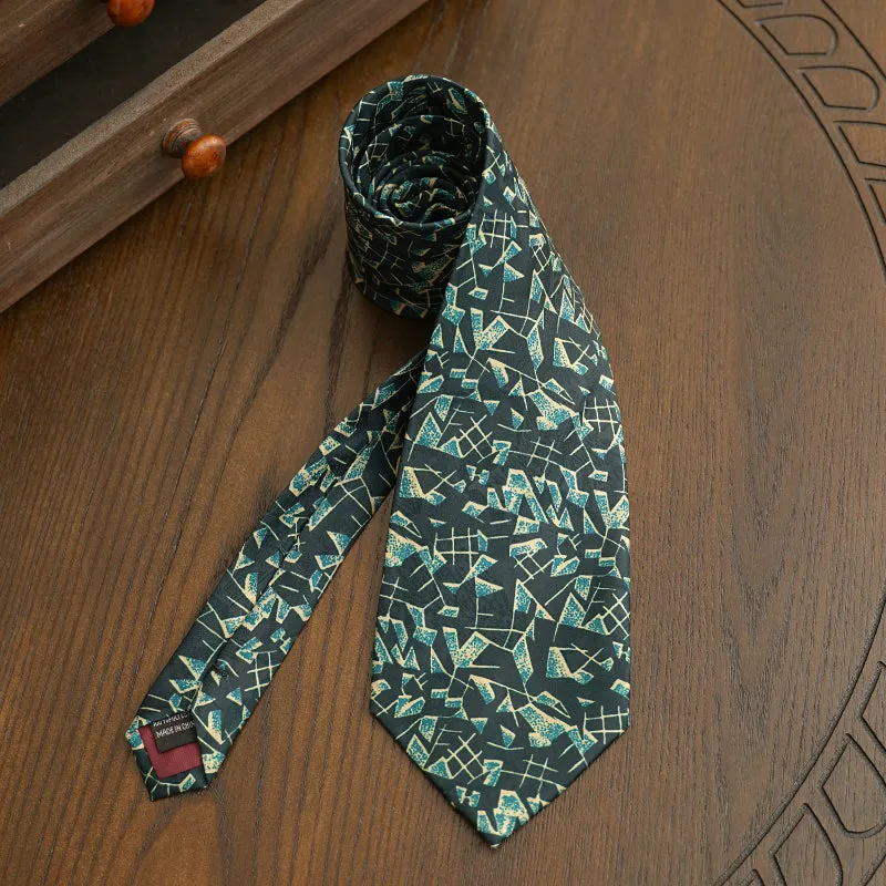 Men's Formal Accessories Printed Arrow Tie