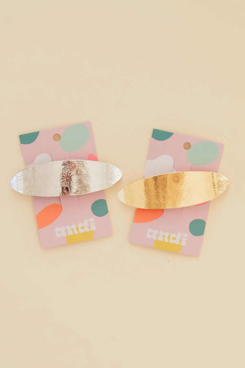 Metal Daisy Barrette