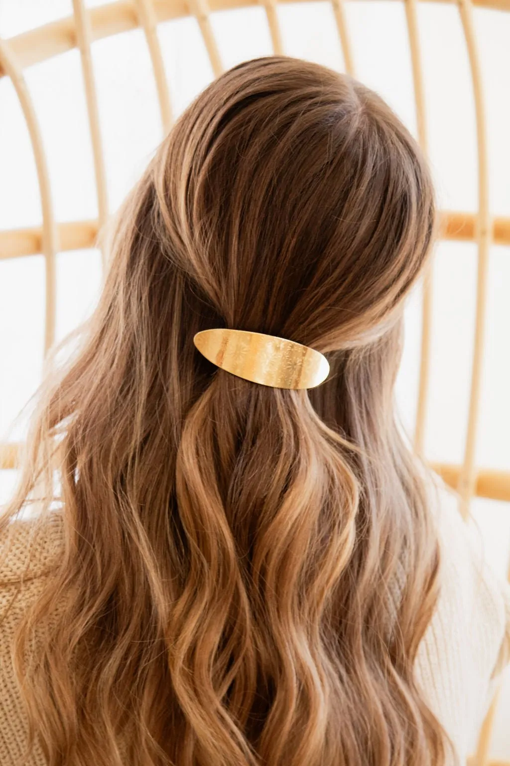 Metal Daisy Barrette