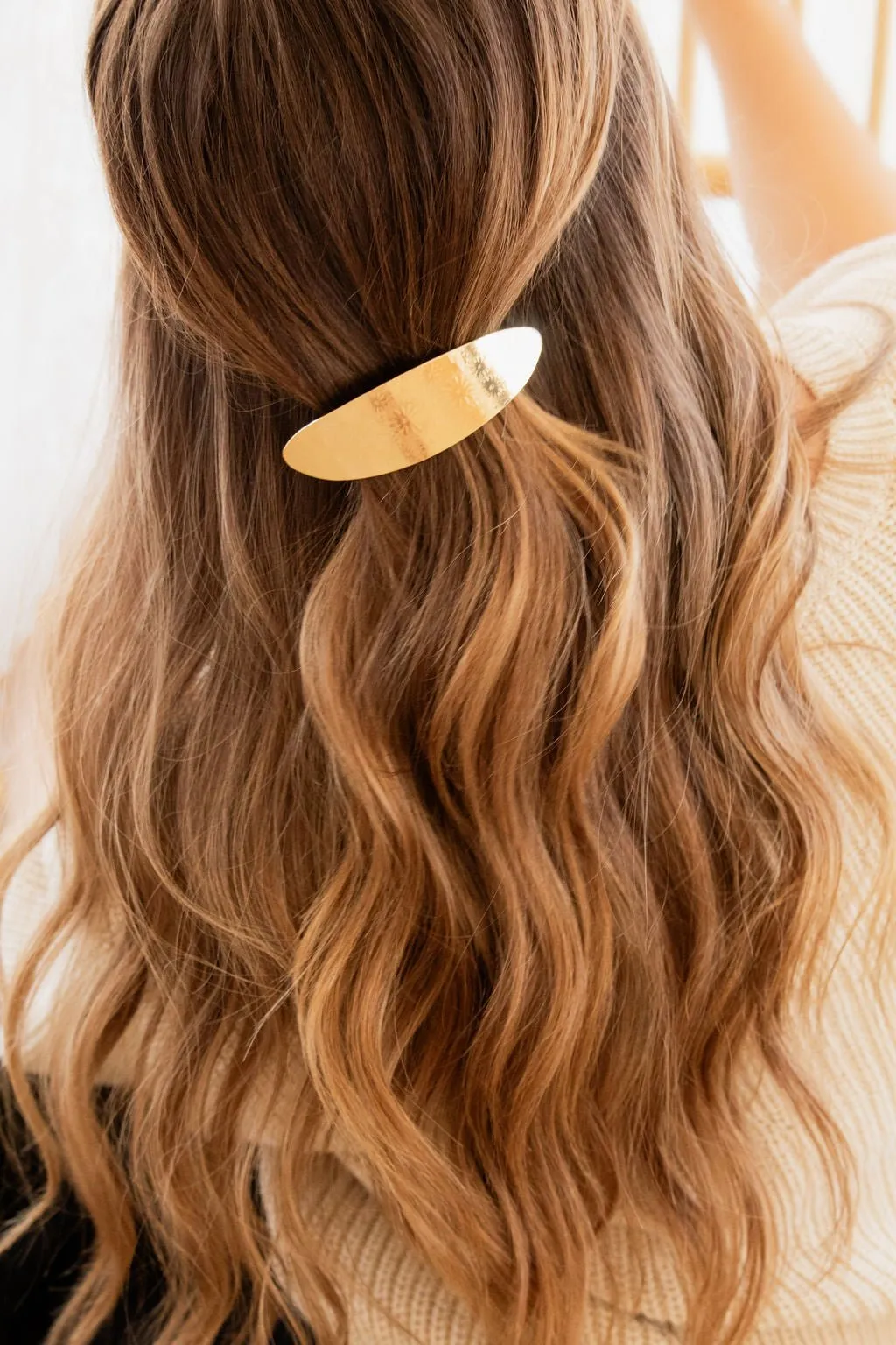 Metal Daisy Barrette