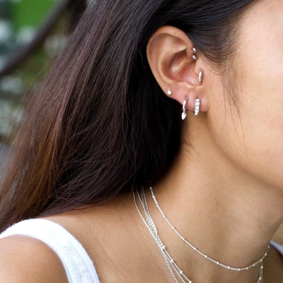 Mini Opal Stud Earrings