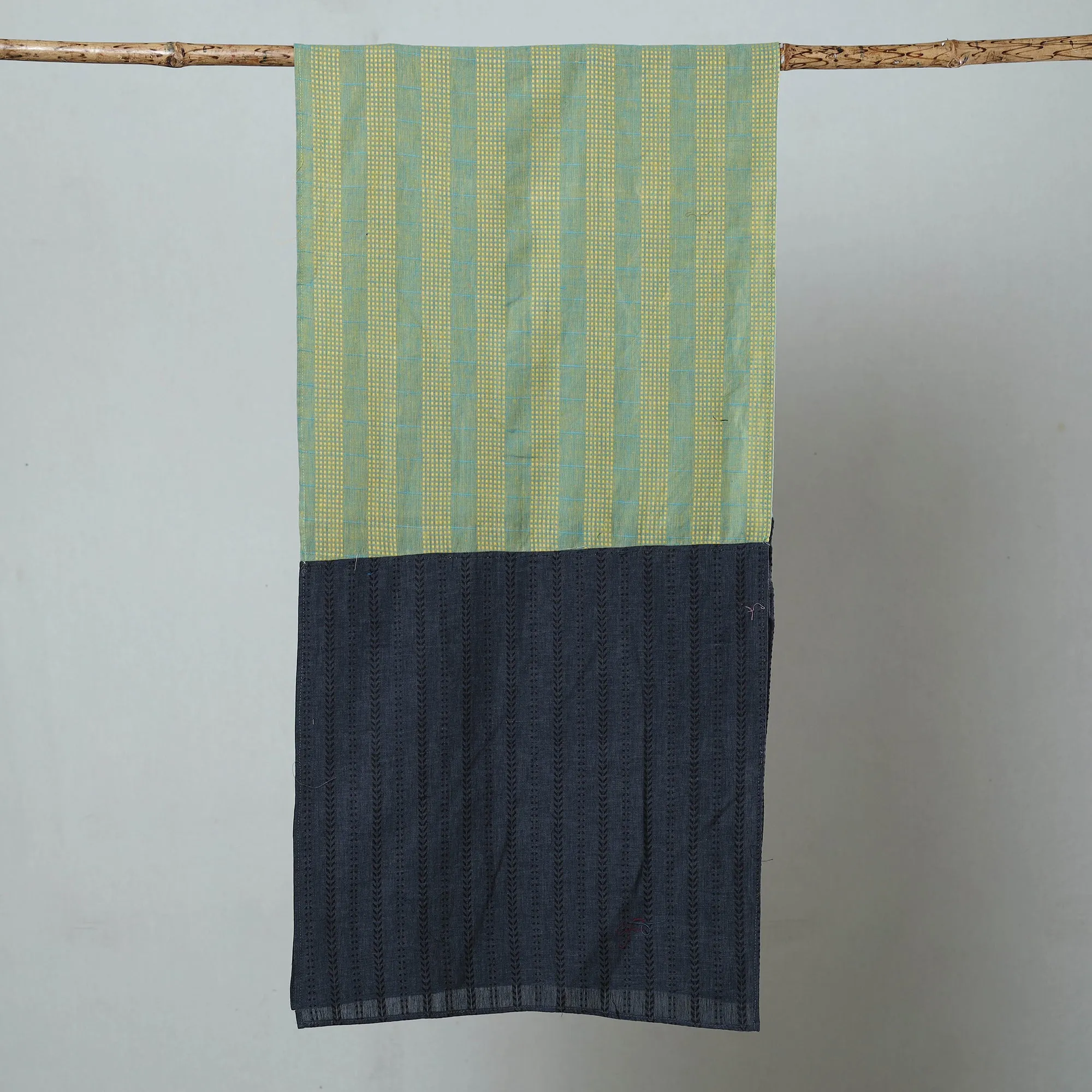 Multicolor - Jacquard Patchwork Cotton Stole 31