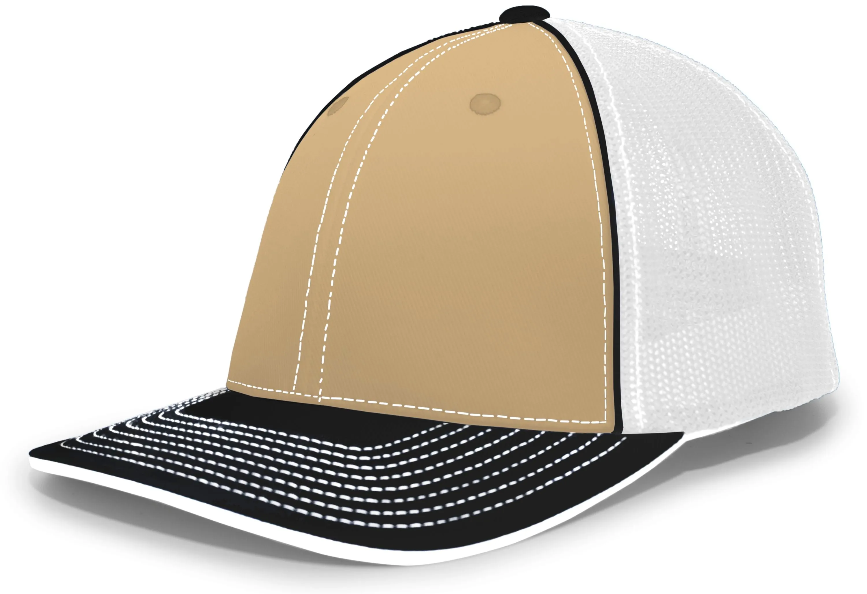 Pacific Headwear Trucker Flexfit® Cap, Size S/M