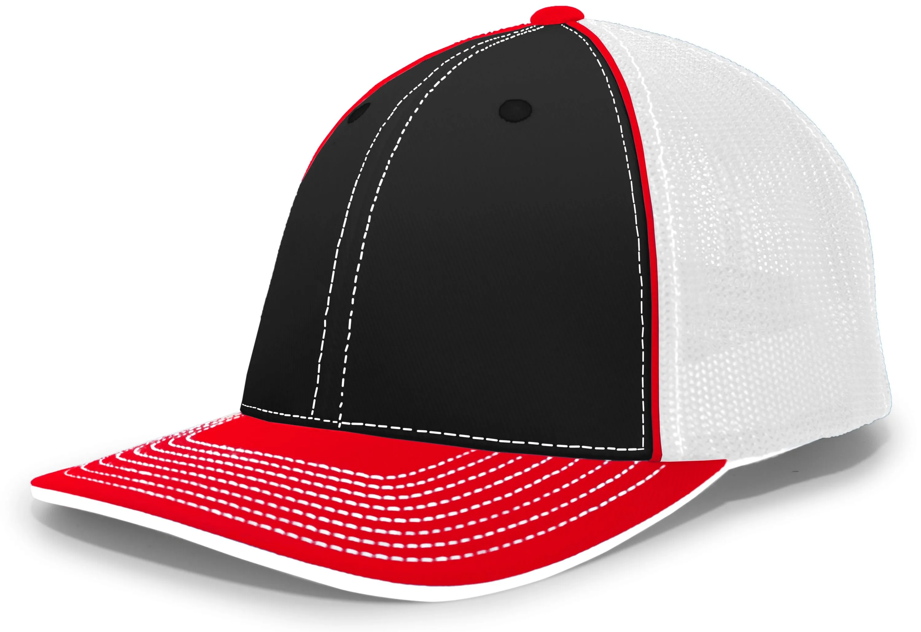 Pacific Headwear Trucker Flexfit® Cap, Size S/M