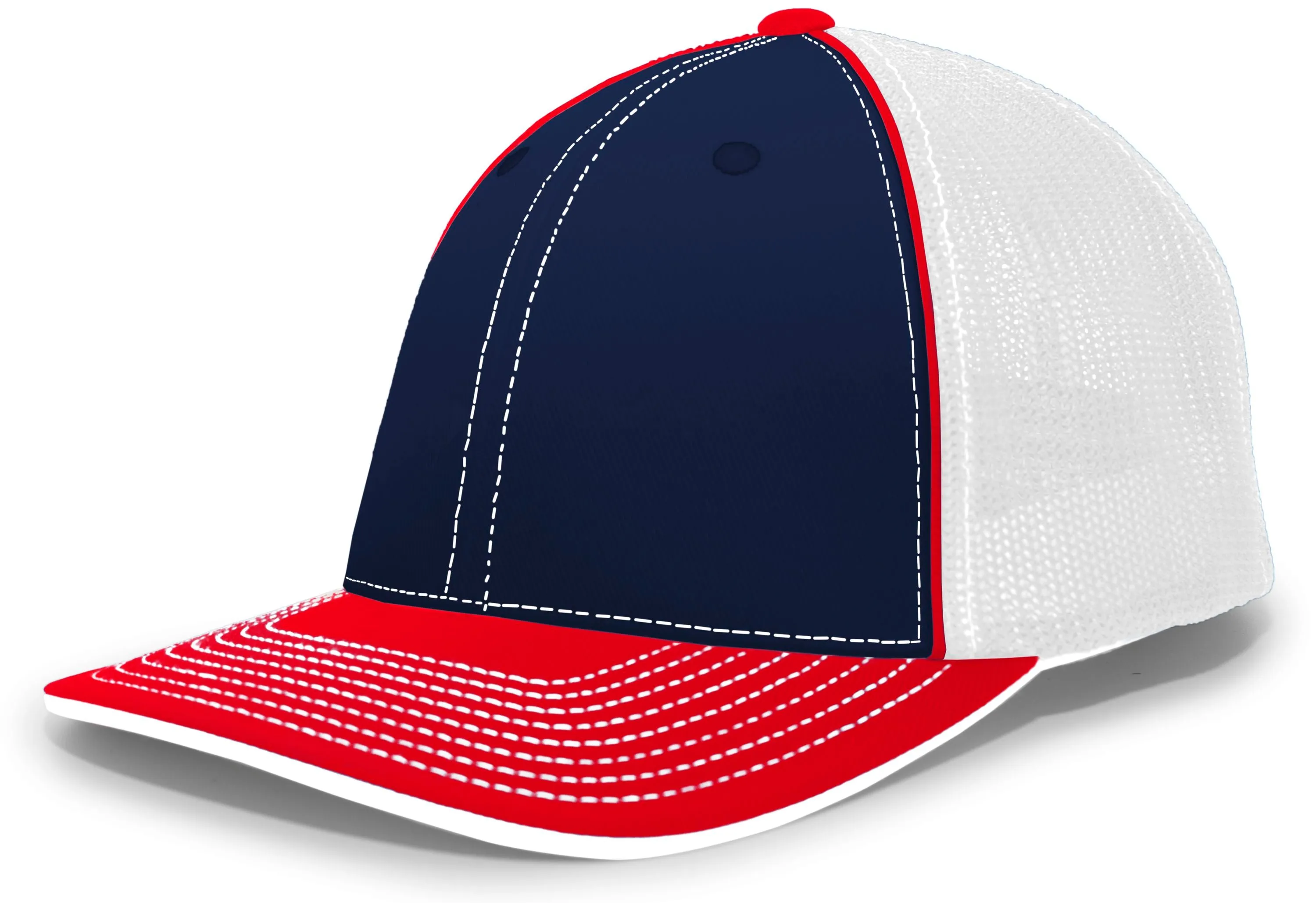 Pacific Headwear Trucker Flexfit® Cap, Size S/M