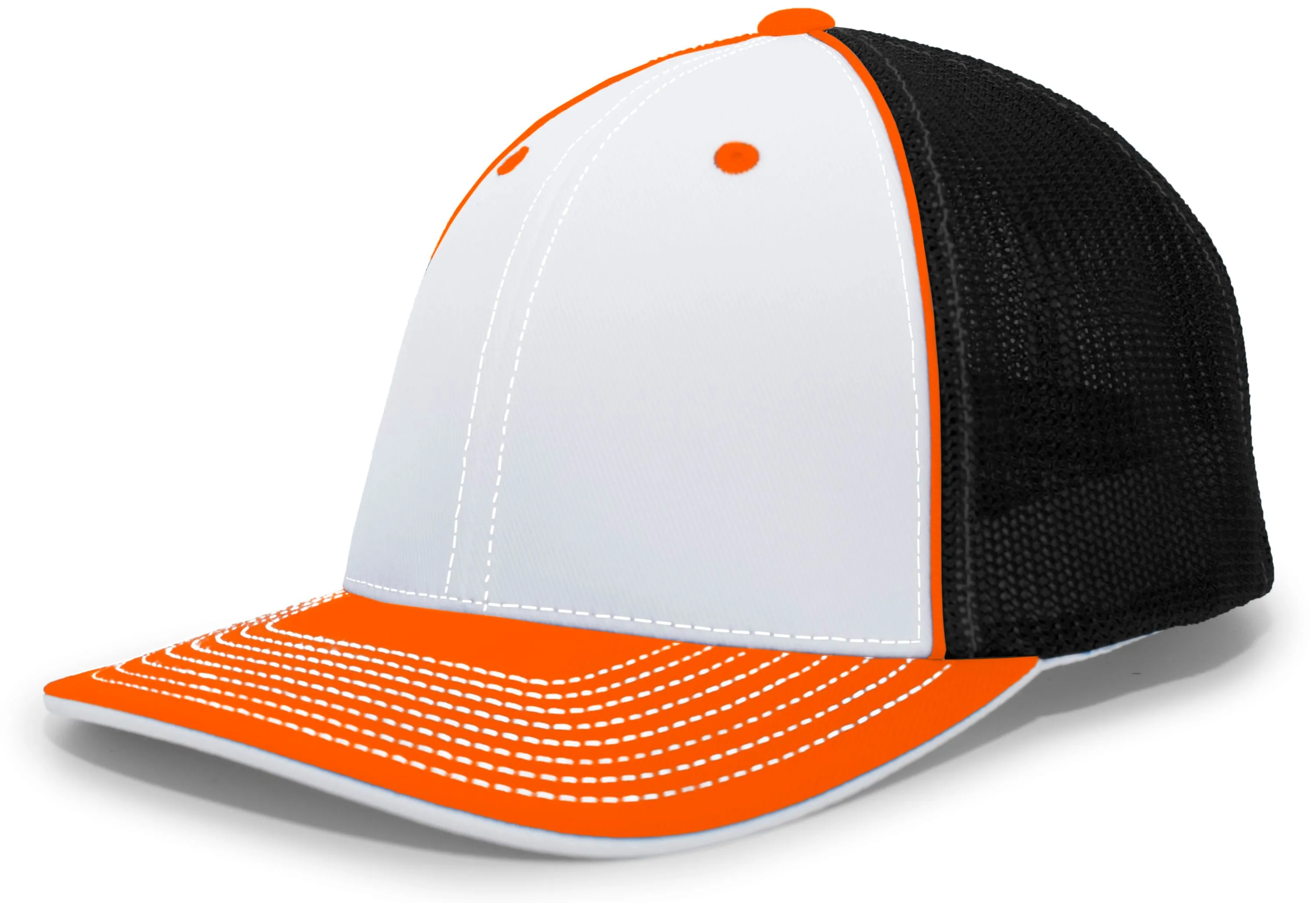 Pacific Headwear Trucker Flexfit® Cap, Size S/M