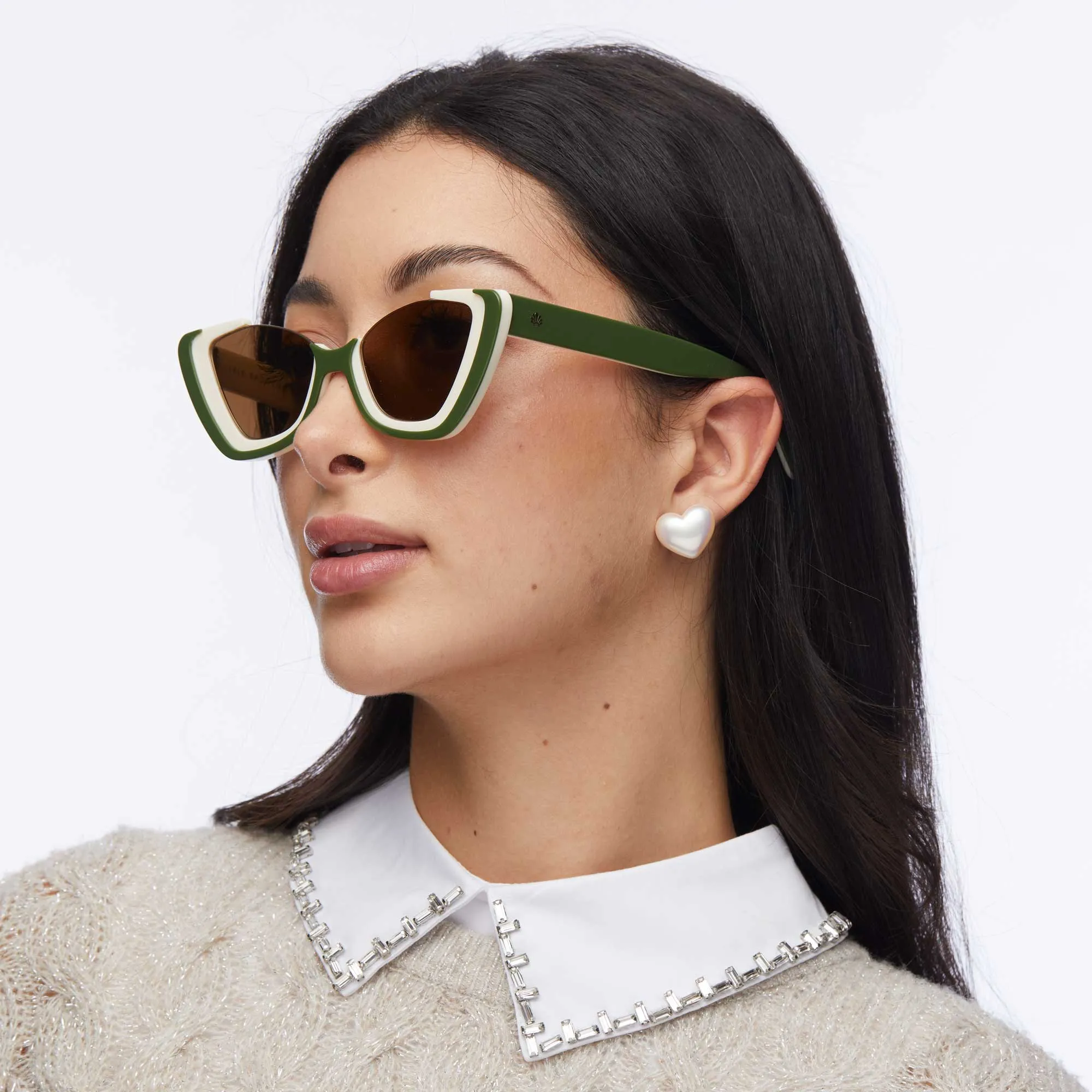 SAGE BRICKELL CAT EYE SUNGLASSES