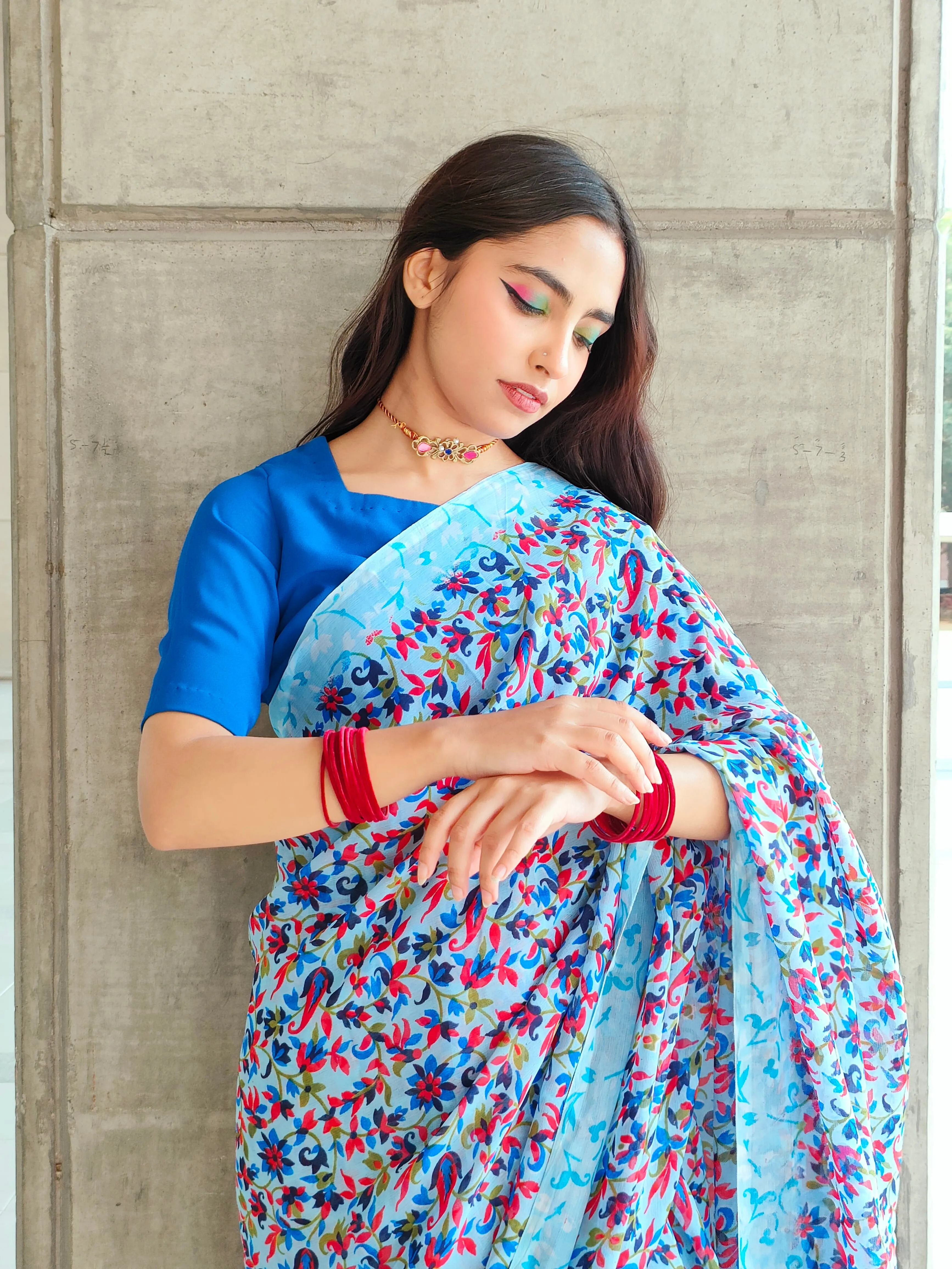 Satrangi: Blue Bloom