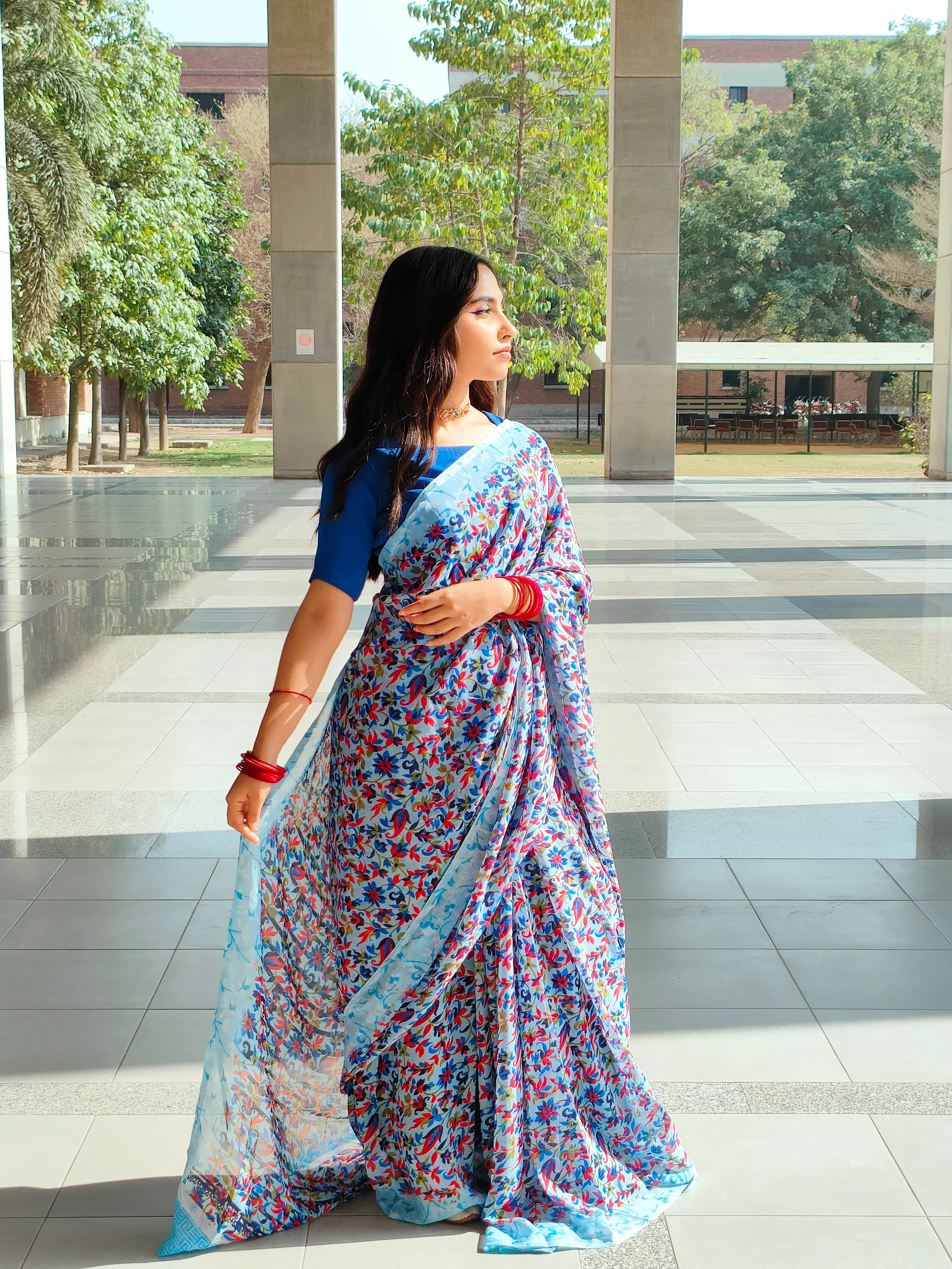 Satrangi: Blue Bloom