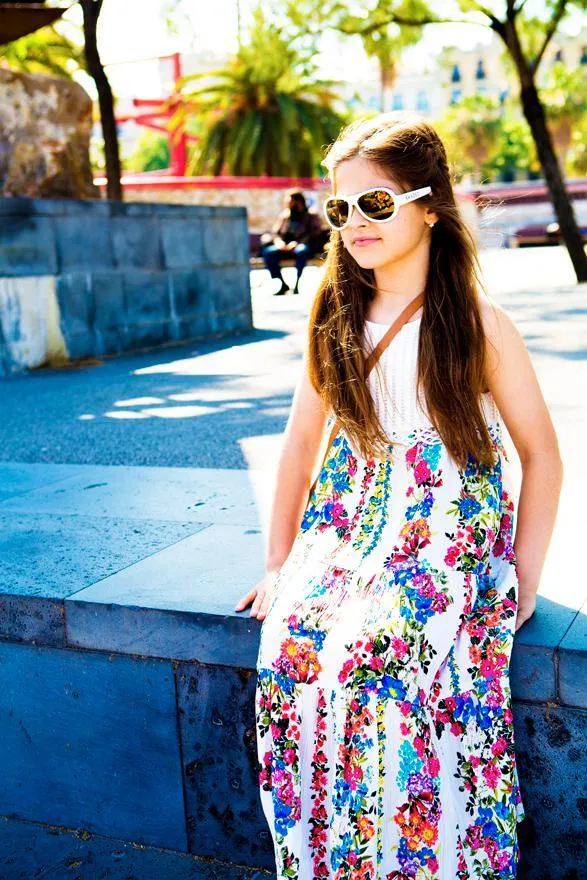 SHADEZ Kids Sunglasses Classics White Teeny: 7  years