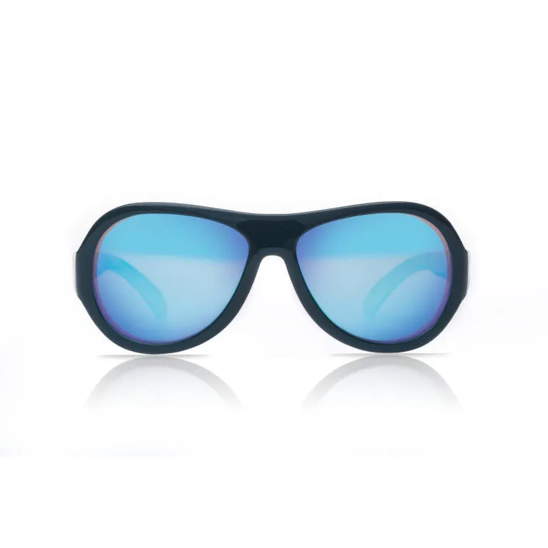 SHADEZ Kids Sunglasses Designers Helicopter Camo Blue Junior: 3-7 years