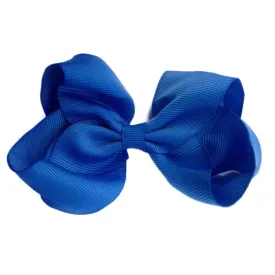Sister Bows Royal Blue Grosgrain Bow Hair Clip