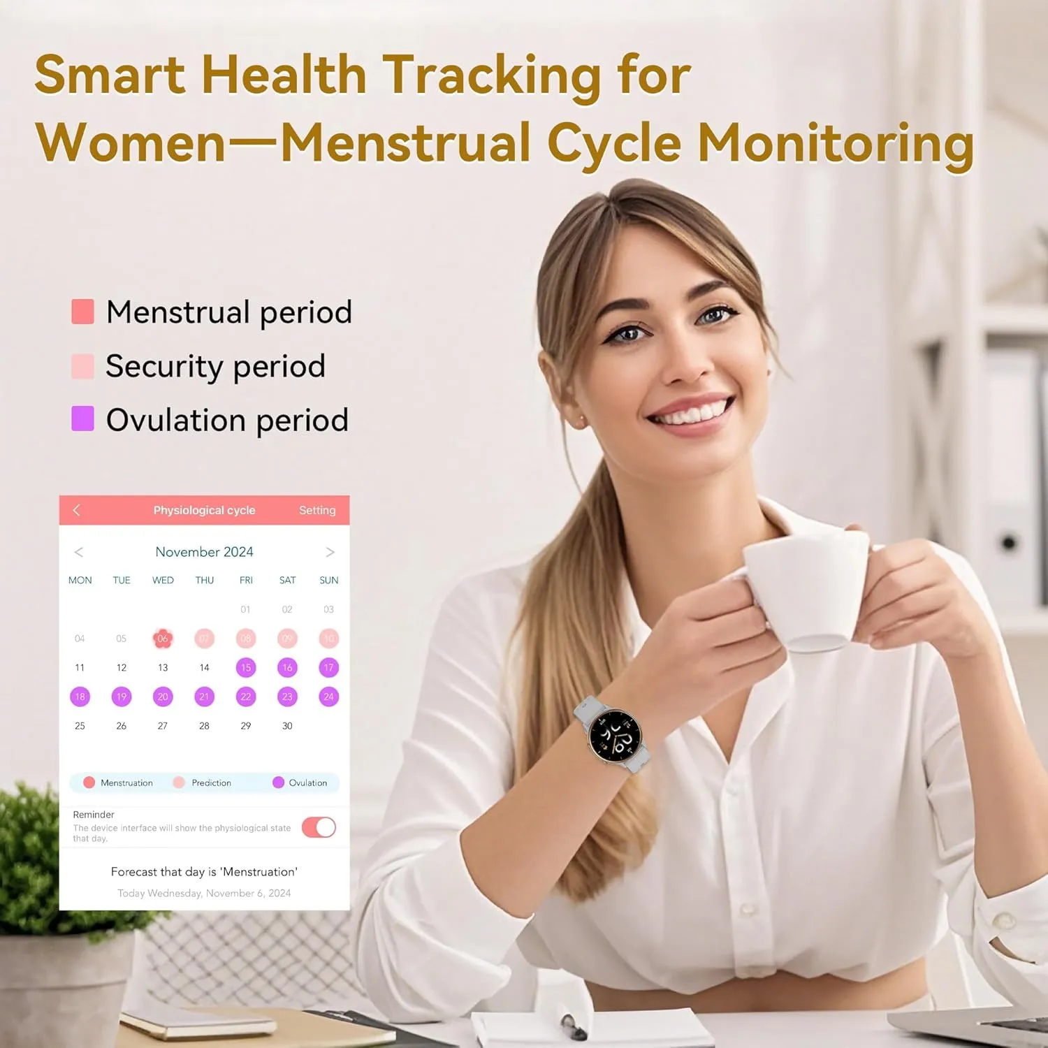 Smart Watches for Women, Fitness Tracker with Heart Rate & SpO2 Monitor, IP67 Waterproof Activity Tracker for Men & Women, Smart Watch for Android Phones and iPhone Compatible (Gray)
