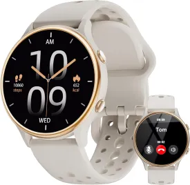 Smart Watches for Women, Fitness Tracker with Heart Rate & SpO2 Monitor, IP67 Waterproof Activity Tracker for Men & Women, Smart Watch for Android Phones and iPhone Compatible (Gray)