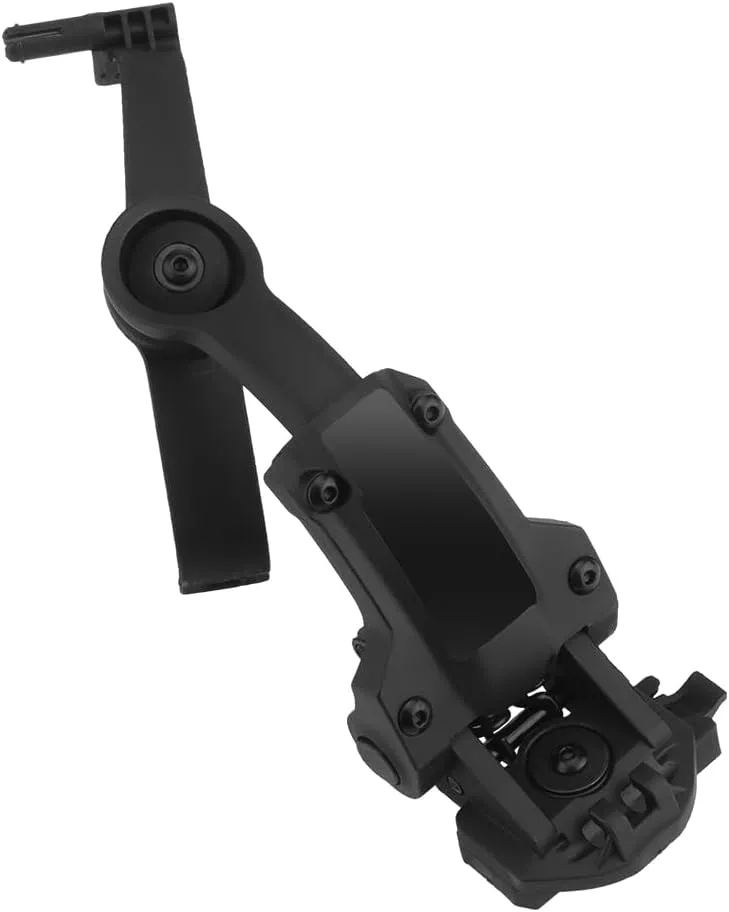 Tactical Helmet Rail Headset Adapter,Multi-Angle Rotation Headphone Bracket Kit Compatible with OPS Core ARC/Team Wendy