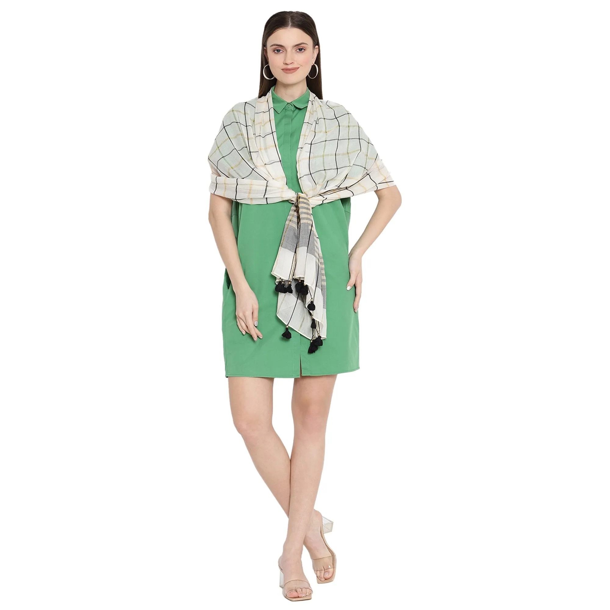 Upasna Modal Dobby summer Stole