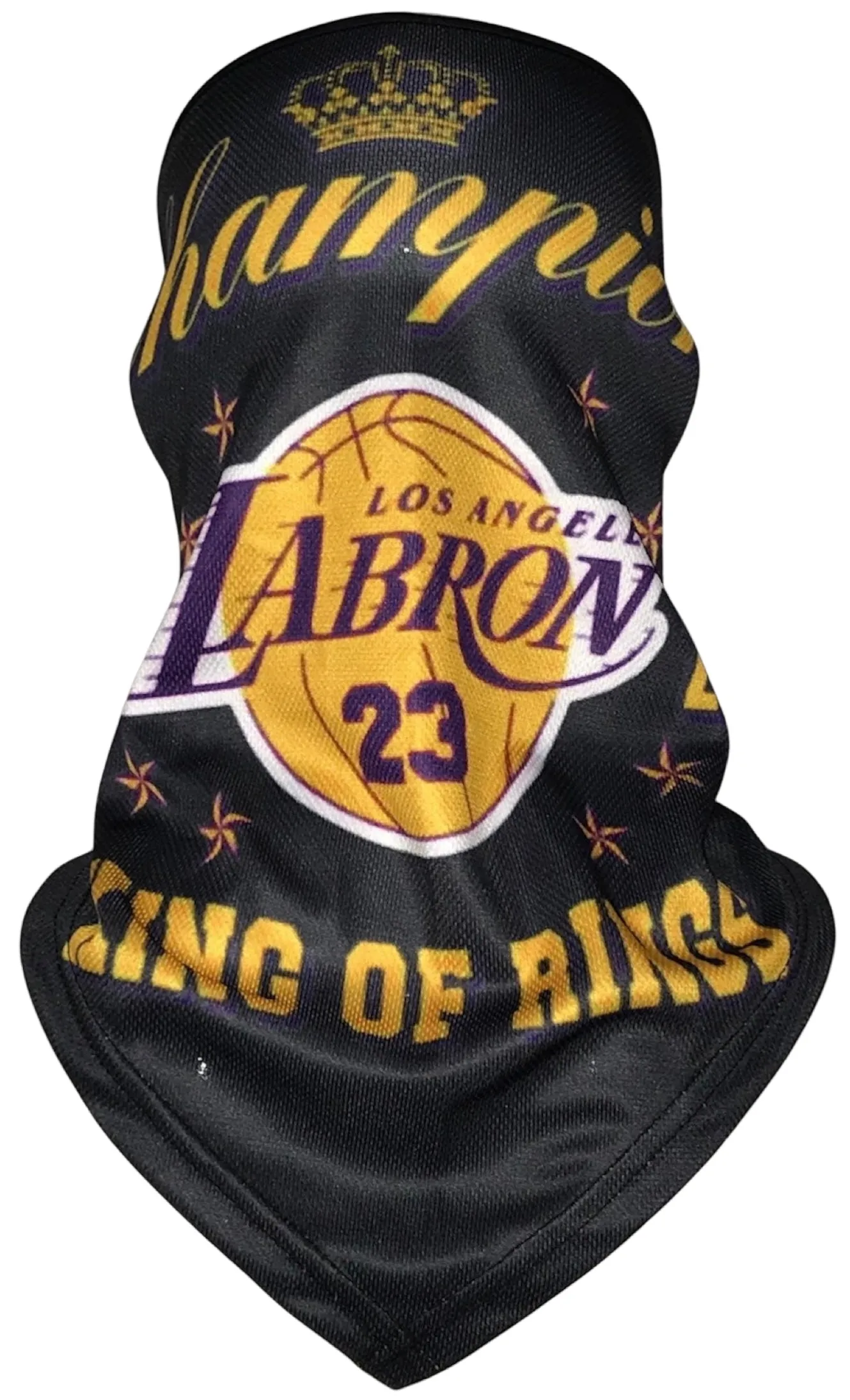 *WINTER HEADWEAR / FACE COVERINGS* ~LAKERS CHAMPIONS~