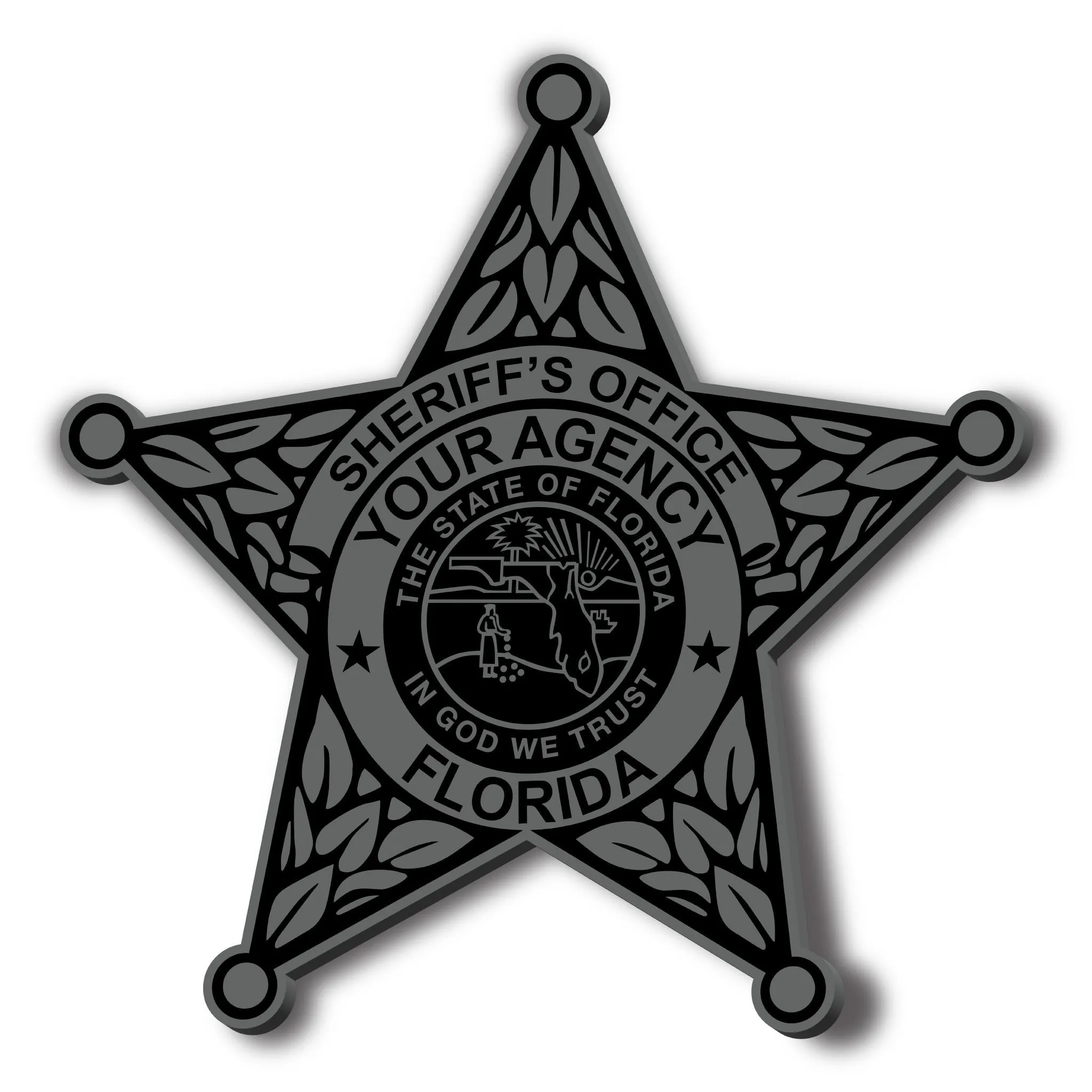 [YOUR AGENCY] SHERIFF Patches